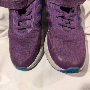 Kids Purple Adidas sneaker